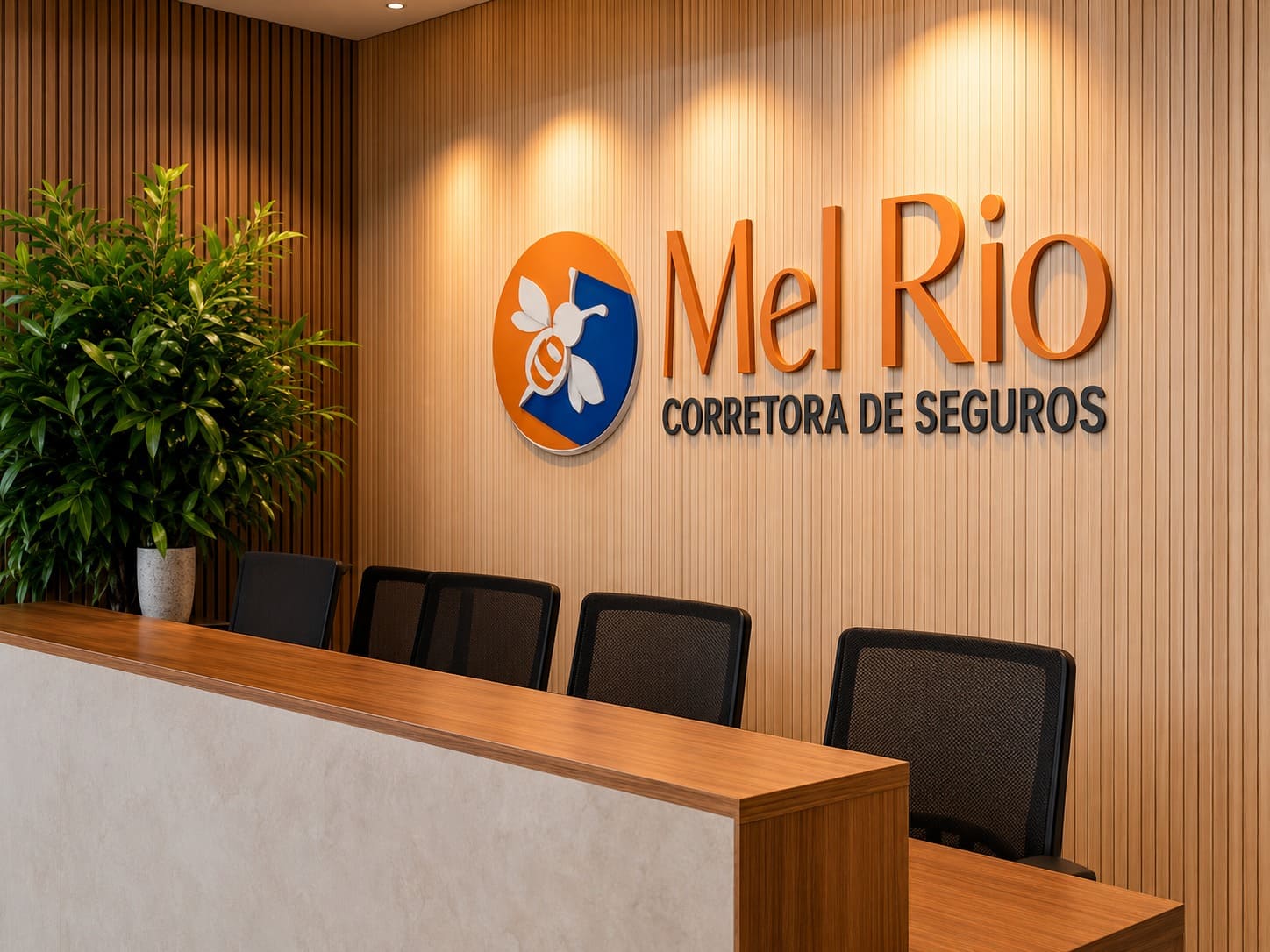 Escritório da Mel Rio Corretora de Seguros